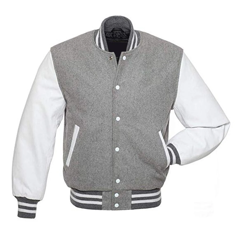 New Arrival Wholesale Blank Letterman Jacket / Custom College Letterman Baseball Jackets
