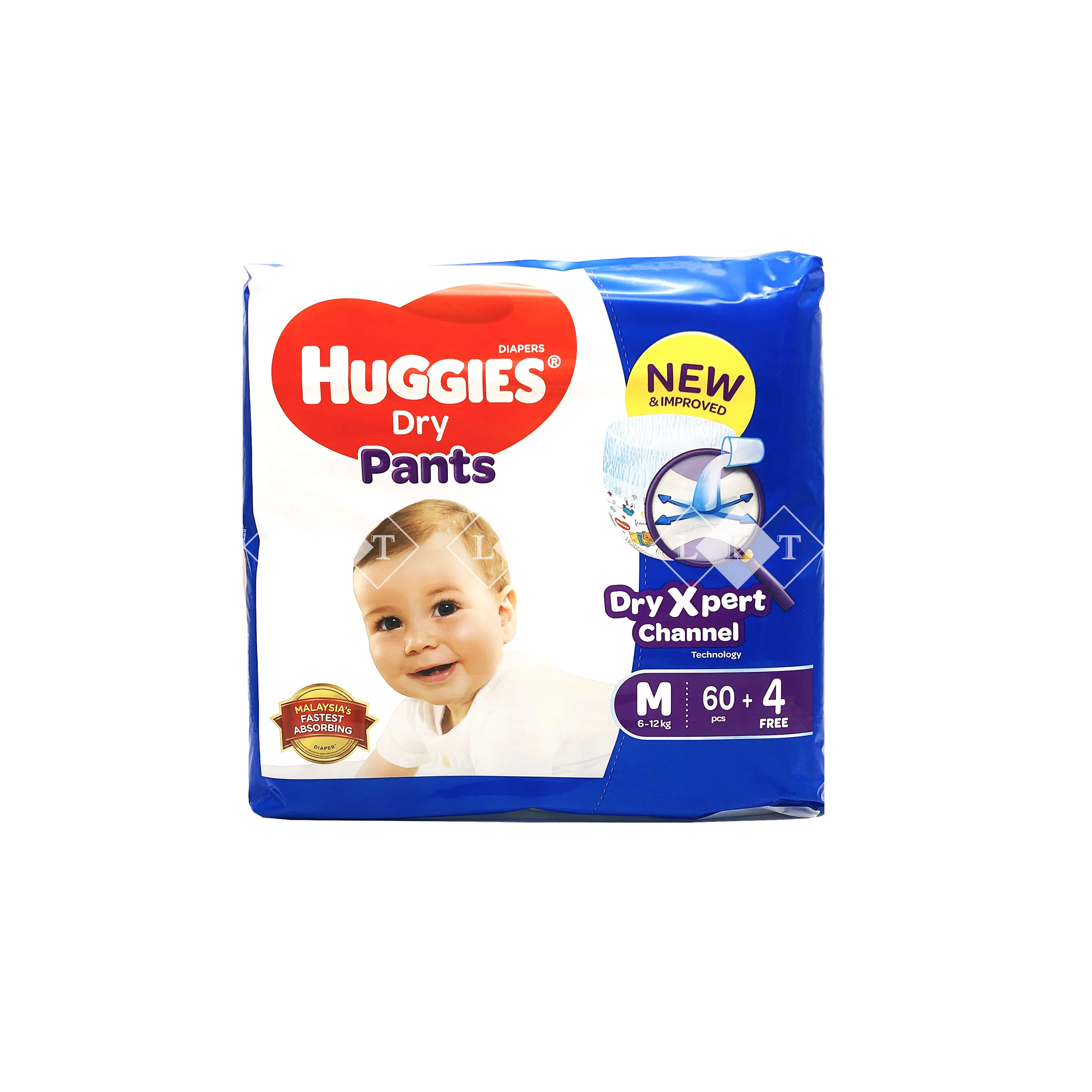 Оптовая продажа Прямая поставка с завода сухие подгузники Huggies супер большая упаковка