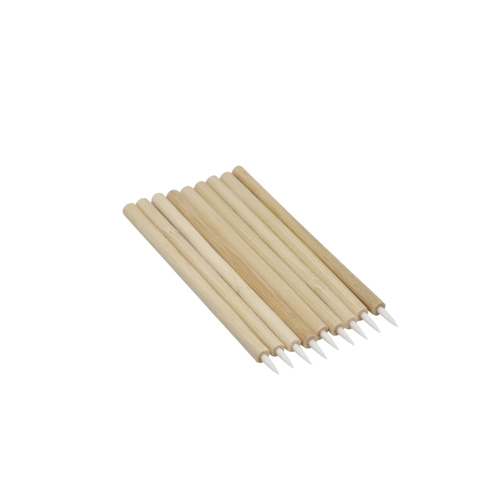 Biodegradable bag packaging eco-friendly disposable applicator bamboo lip brush
