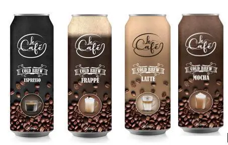 Холодный Кофе Le Cafe - Latte 355 мл консервированный здоровый напиток
