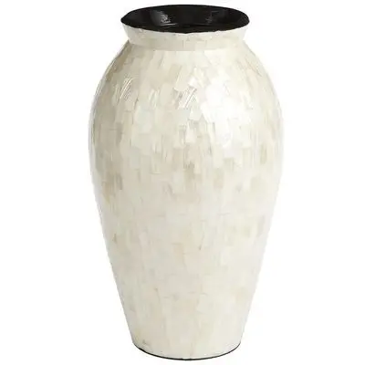Wholesale mother of pearl flower vase for home decor and wedding 2020