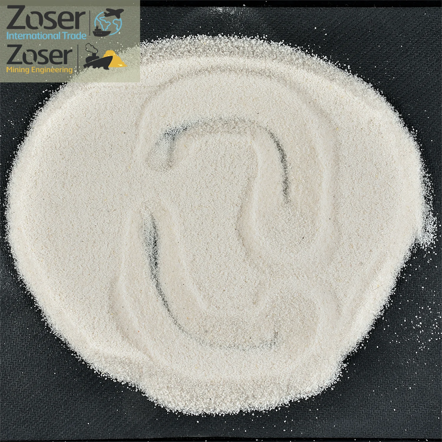 
Silica Sand, SiO2 99.6%, Fe2O3 0.010%. For Glass Making 