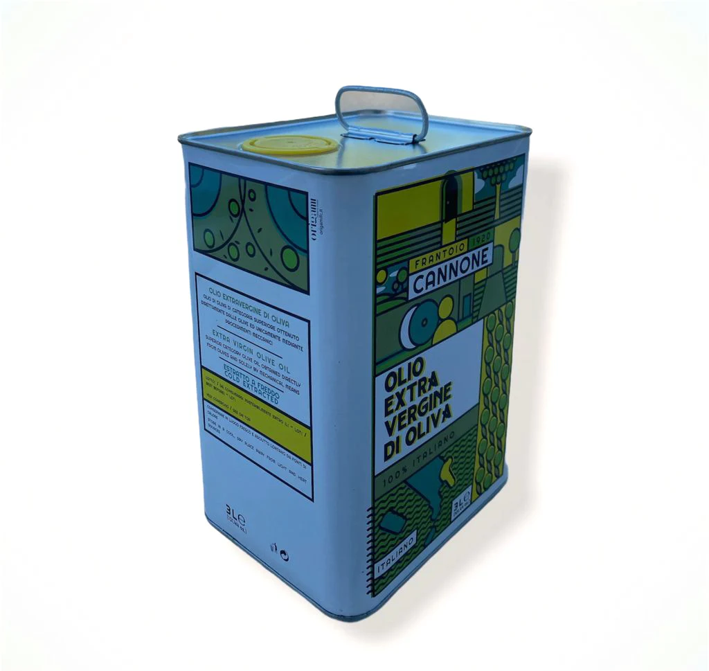 Best quality Extravirgin olive oil, 100% product of Italy cold pressed 3 LT, 4 pcs x box ready to ship