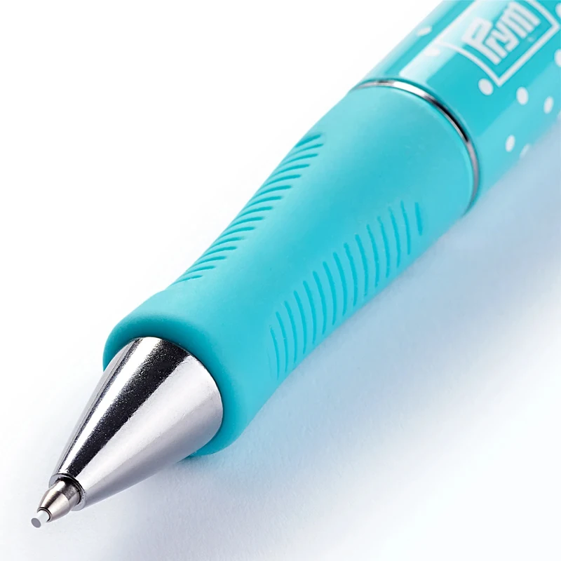 Prym Love Quilting Tools Sewing Marking Pencil Turquoise Cartridge Pencil with 2 Cartridges for Fabric