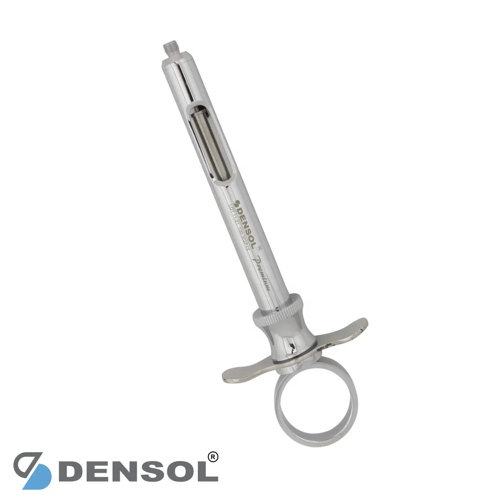 Dental Aspirating Syringes Single ring type syringe 2.2ml EU needle Spiral Hook Premium Dental Aspirating Syringes Cheap Prices