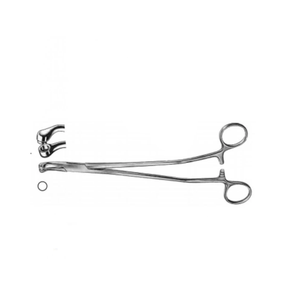 HIGH QUALITY STAINLESS STEEL THOMAS GAYLOR UTERINE BIOPSY FORCEPS S SHAPED 24CM GYNECOLOGY INSTRUMENTS