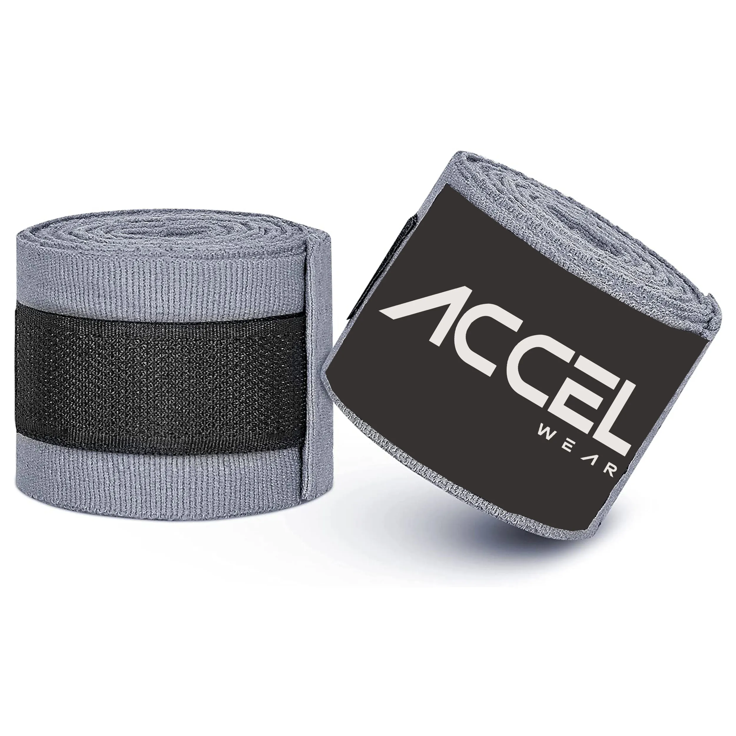 High Quality OEM Custom Logo Hand Wraps Cotton-Polyester Mix for Boxing Training MMA Gym Gel Inner Gloves