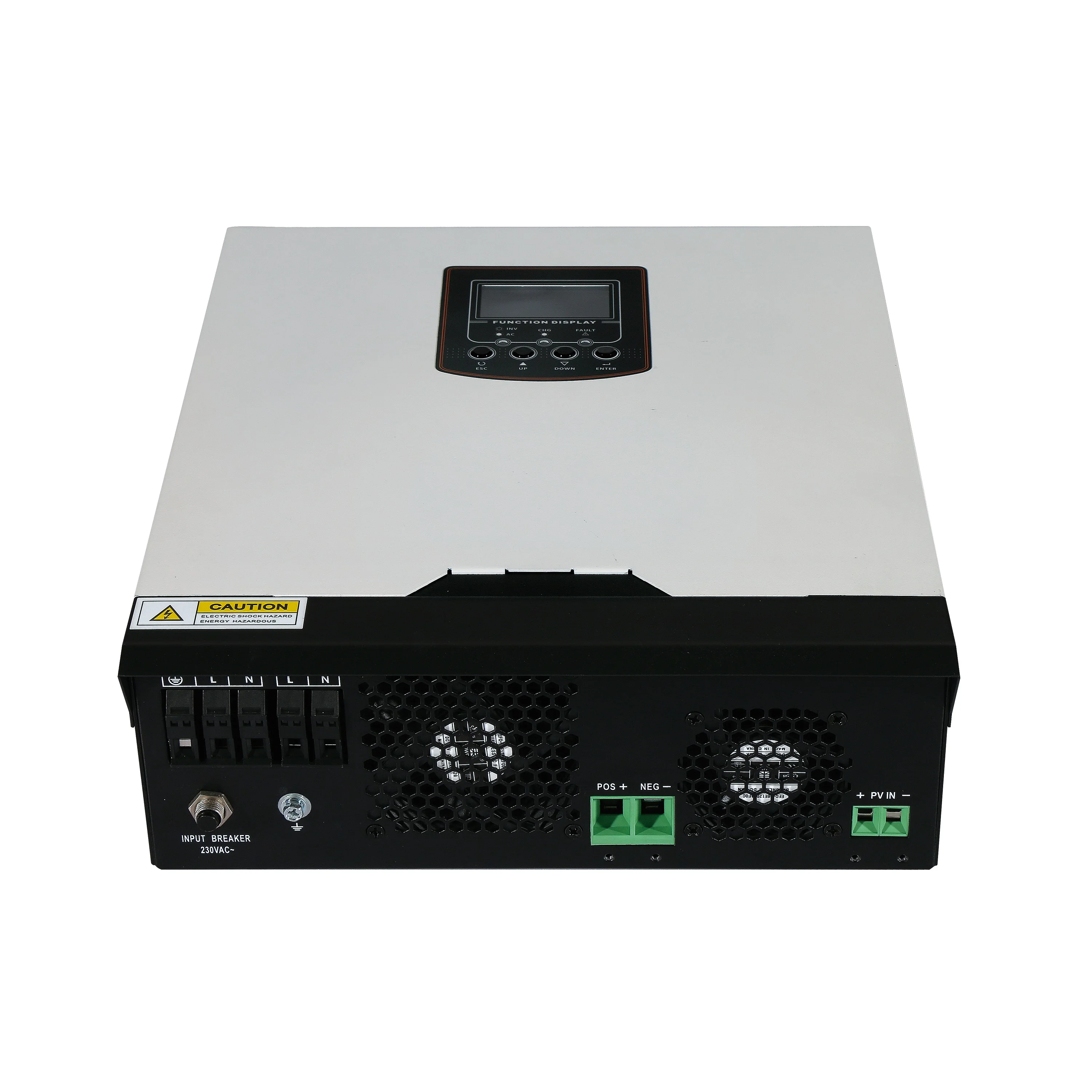 High frequency off grid 24v battery inverter with mppt charger pure sine wave solar inverter hybrid 3000w 3kw