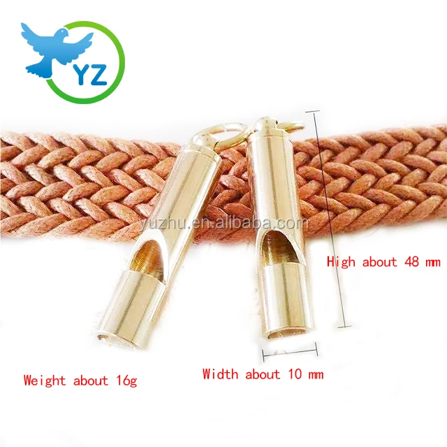 YZ factory wholesale/retail brass monochamous pigeon whistle