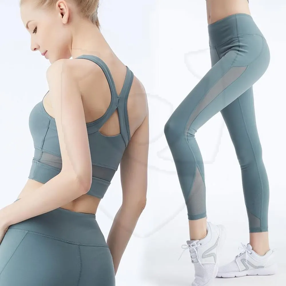 2023 High Quality Leggings For Women Seamless Yoga Suit Set Workout Running 2 Piece Fitness Yoga Set Women Best Yoga Suit Set