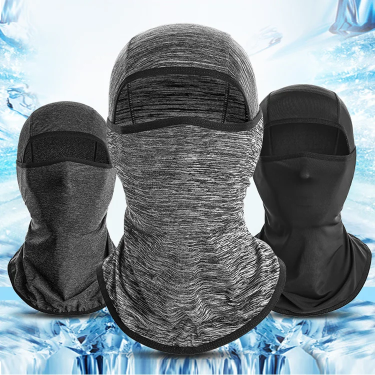 Wholesale Spring Summer Anti-UV Sweat Wicking Cycling Tactical Hood Balavlava