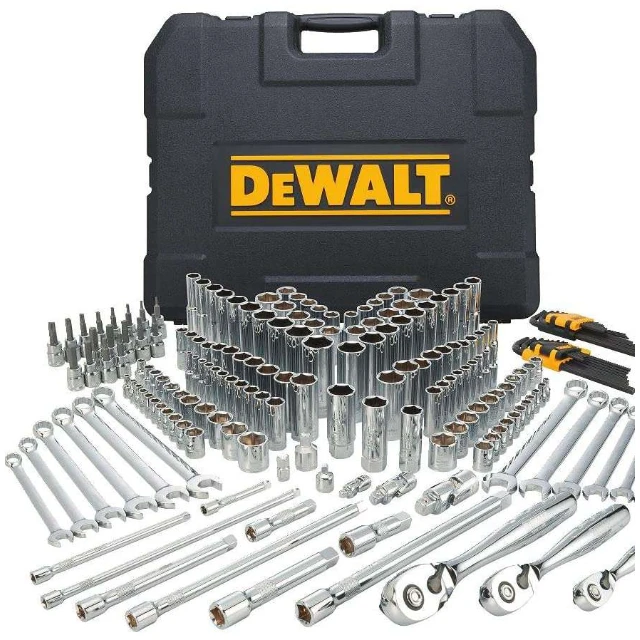 
Auto Repair Home Use 46 Piece Set Universal Socket Wrench Tool Set Electric Screwdriver Ferramentas Cordless Drill Hand Tool Set 