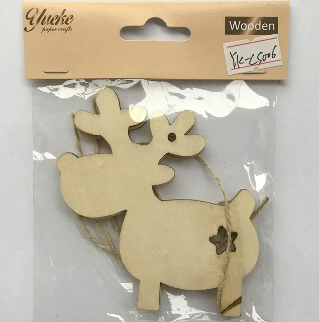 
wood tags for christmas and birthday party crafts laser cut support your design 