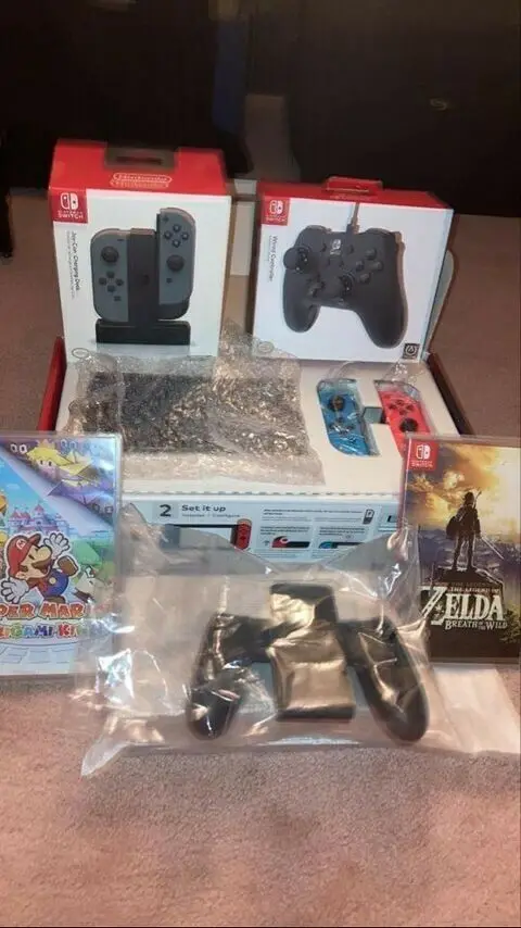 
DISCOUNT OFFER FOR 100% New Original Nintendo switch 32GB console GAMES BUY 10 GET 5 FREE 