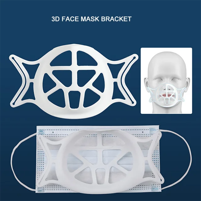  Новый Стиль Мягкие 3d-кронштейны в маске для лица дышащая Рождественская k внутренняя поддерживающая рамка моющаяся подставка многоразовый