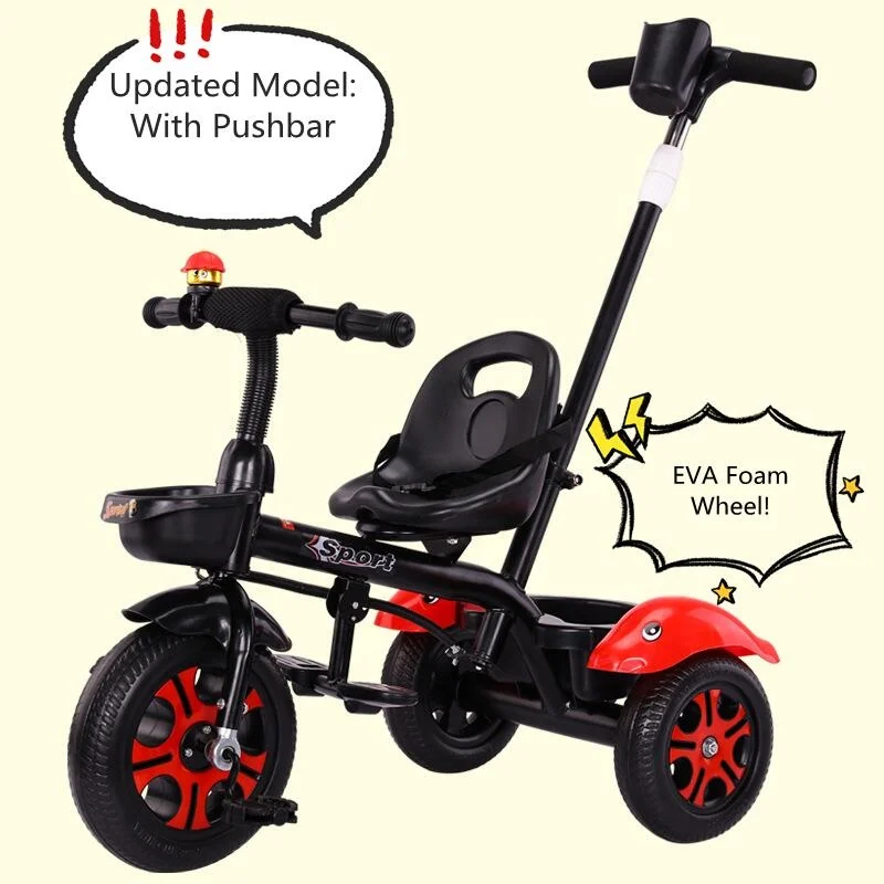 Fast Delivery Stock Baby Tricycle Kids 3 Wheels Tricycle Children Exercise Bike