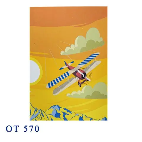 BIPLANE POP UP 3D PLANE POPS UP HANDMADE NEW DESIGN CARDS CARD STOCK GREETING CARD  ARTESANAT