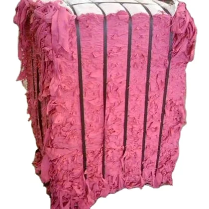 100 pct Cotton polyester TC clips/clipping - cuts/cutting woven fabric white/mix colored textiles waste for recycling _Ms. Azura