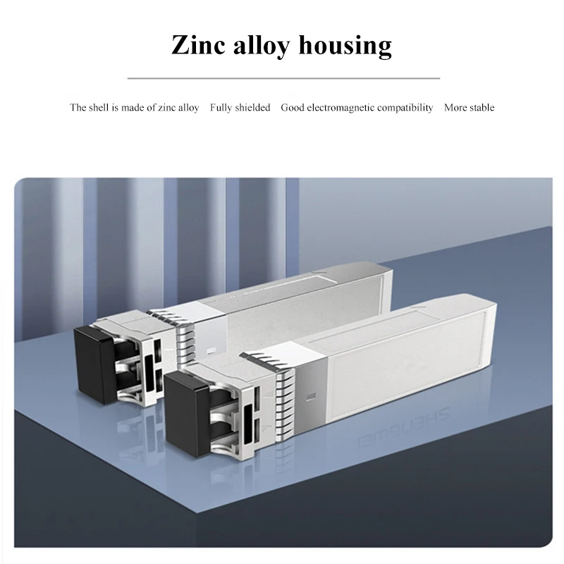 Двойной SFP модуль приемопередатчика одинарный 1 25G 850nm 500M DDM двойной LC разъем