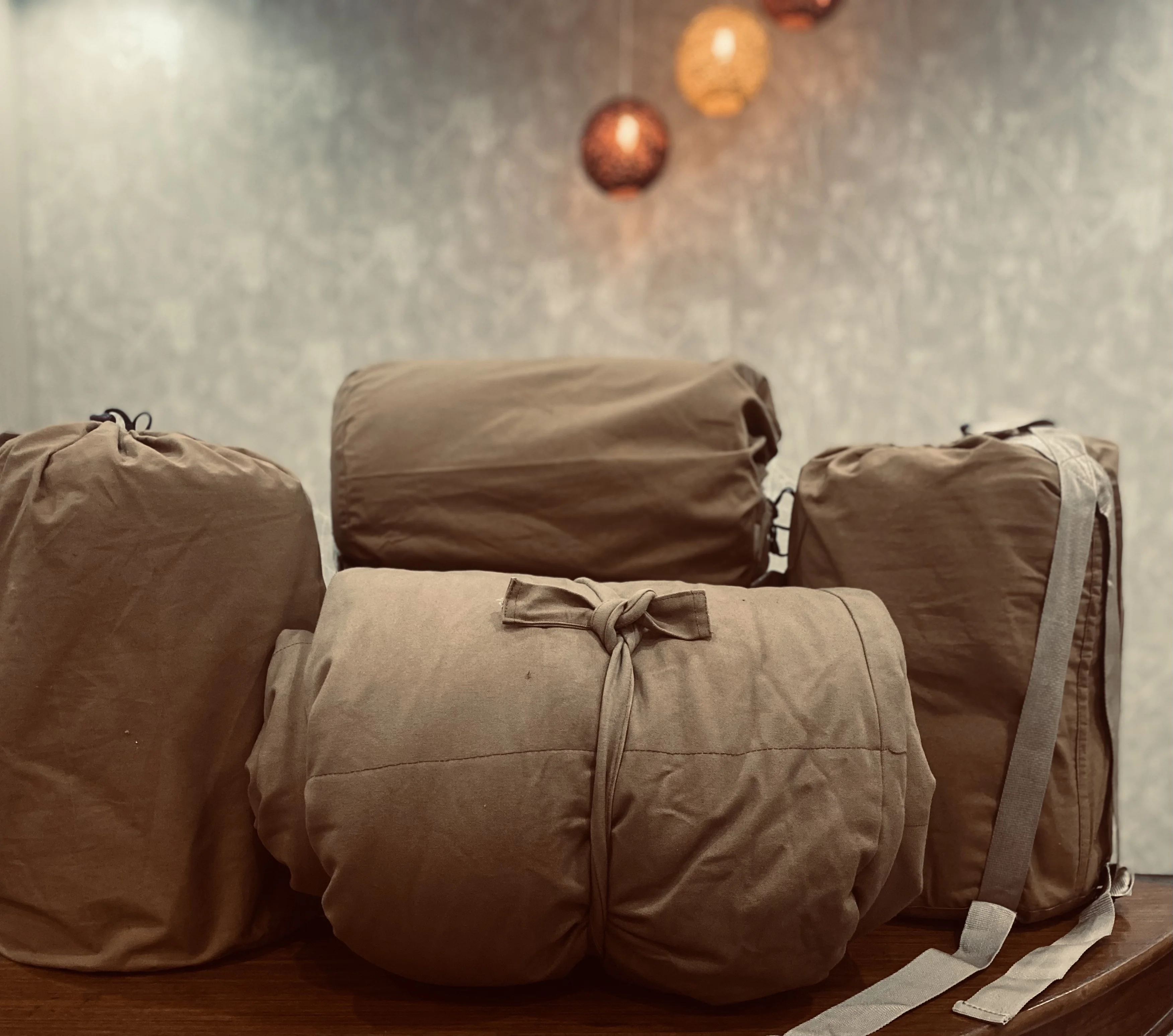 High Quality Cotton Canvas Middle Eastern Arab Water Resistant Resistant Cold Desert Refugee Sleeping Bags