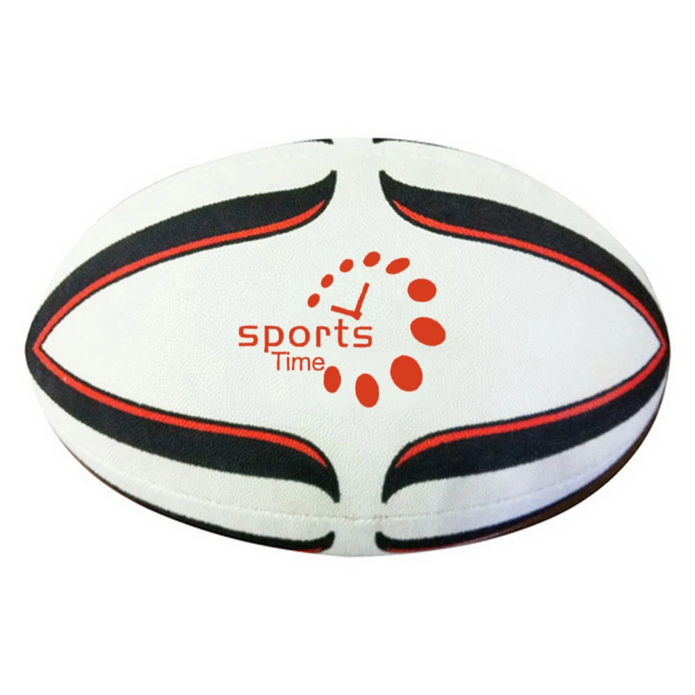 High quality new design custom logo cheap price rugby ball