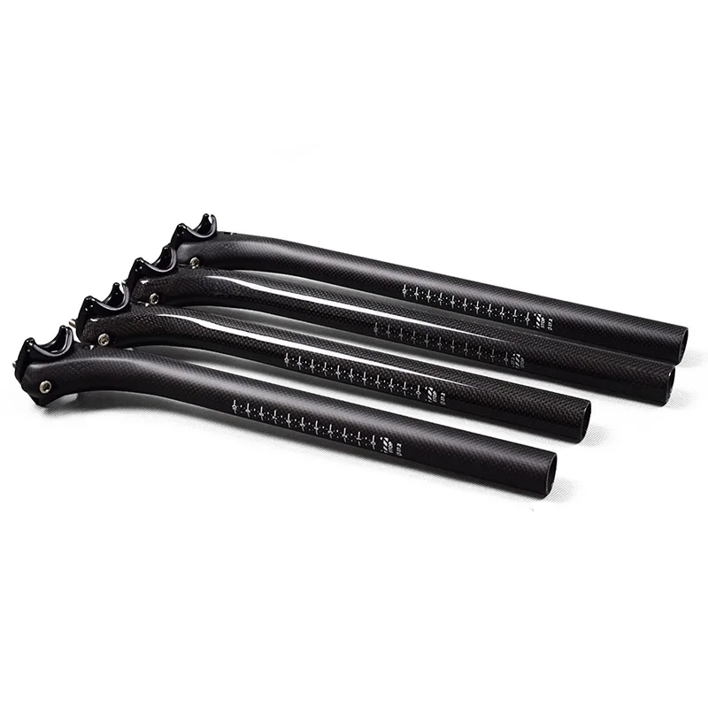 2020 New Carbon bike parts carbon bicycle seatpost MTB Seat Post Road Bike SeatPost Offset 20mm Bicycle part 27.2/31.6*350/400mm