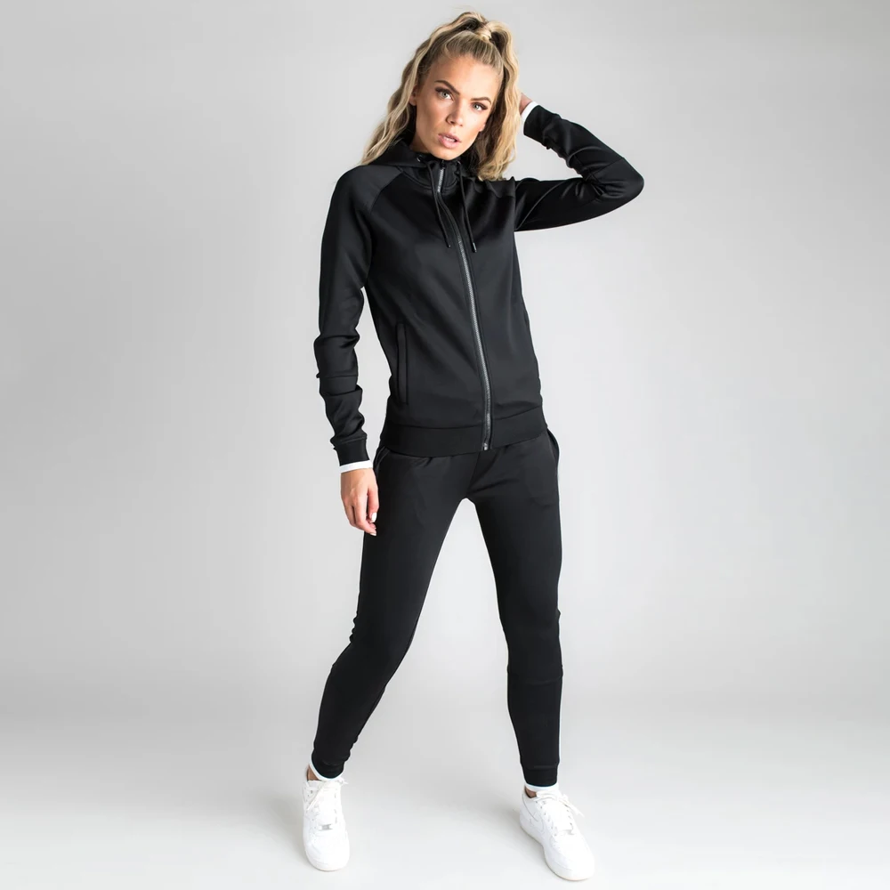 High Quality 2 Piece Clothing Sport Velour Sexy Tracksuit Set Woman Tracksuits For Women