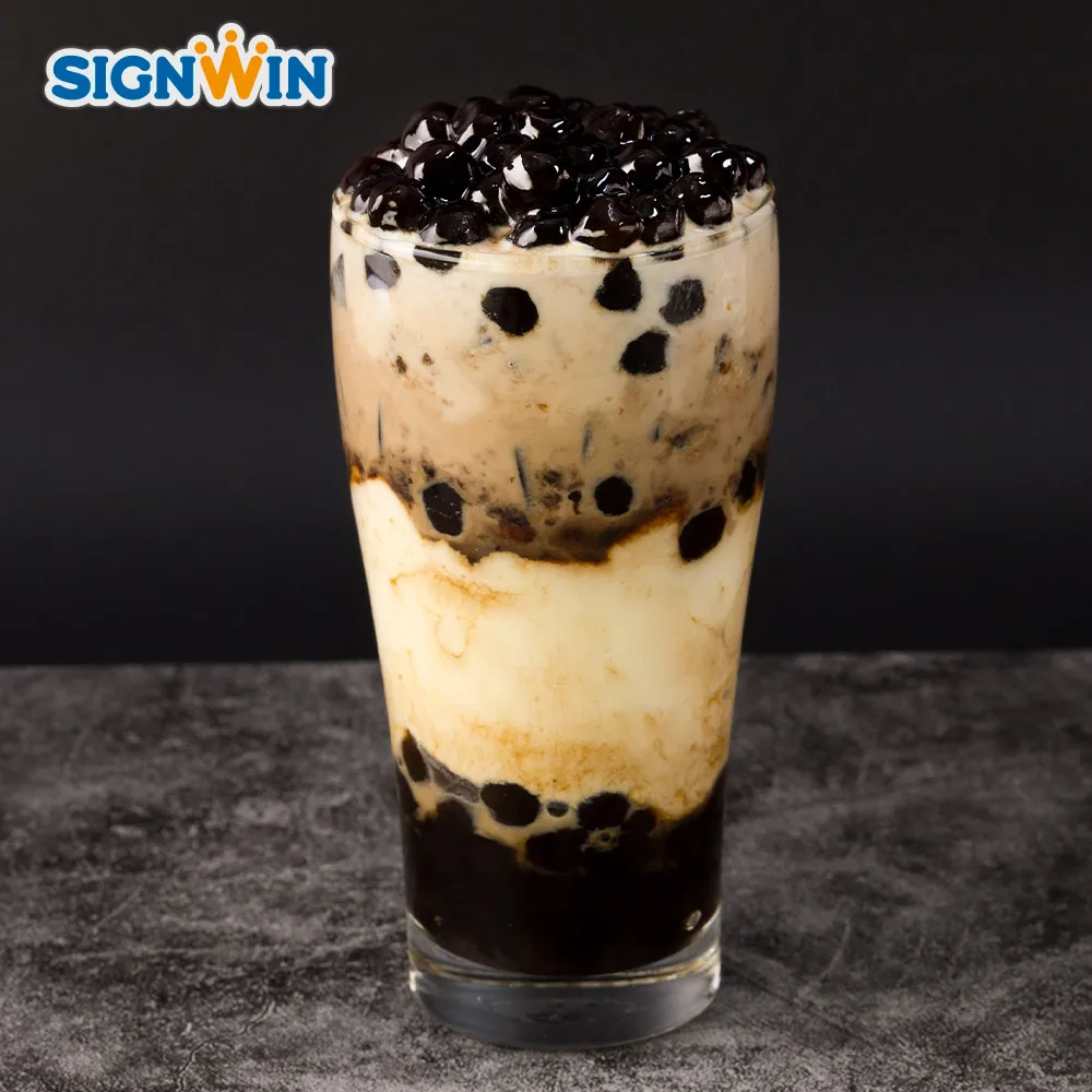 
MIT Brown Sugar Black Tapioca Pearls For Milk Tea Powder 