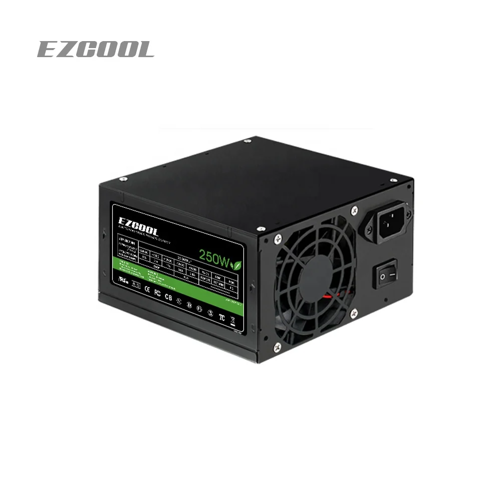 
atx pc 12v 230w switching pc power supply with whole new components and 8cm fan 