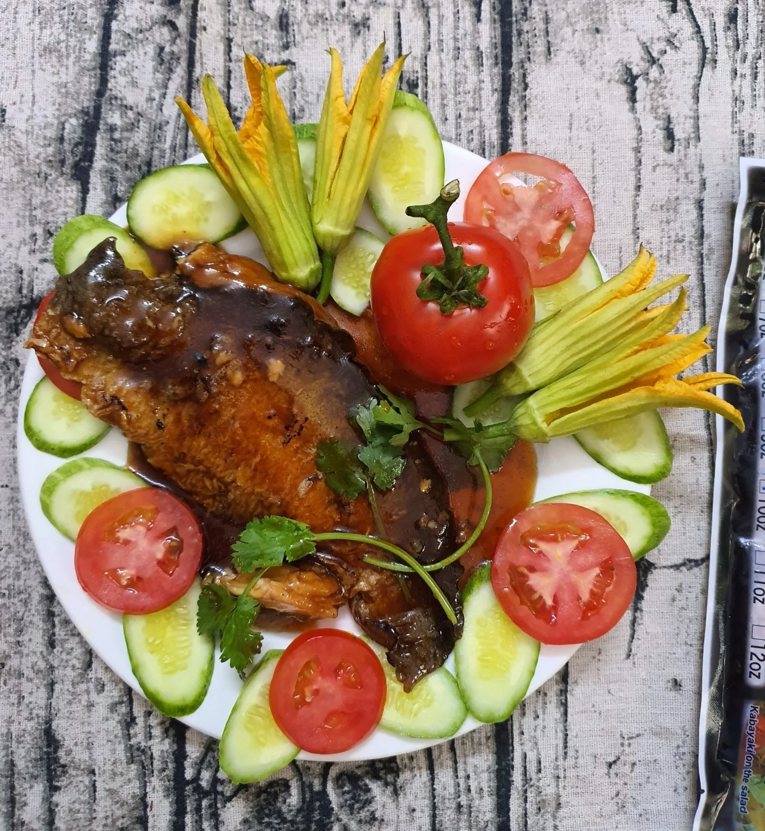 
Kabayaki basa fish frozen kabayaki pangasius cocourti instant food 