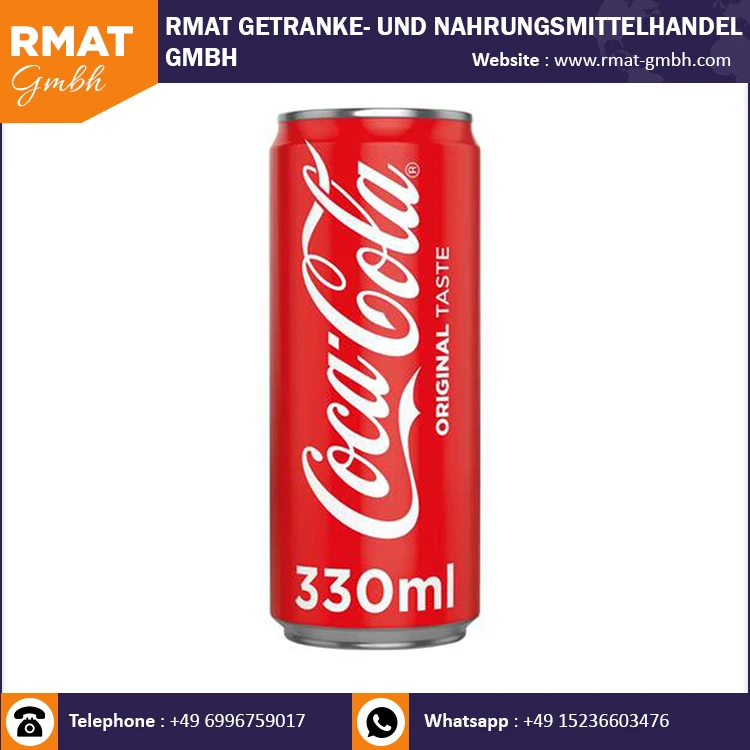 
Coca Cola Cans Bulk Exporter 