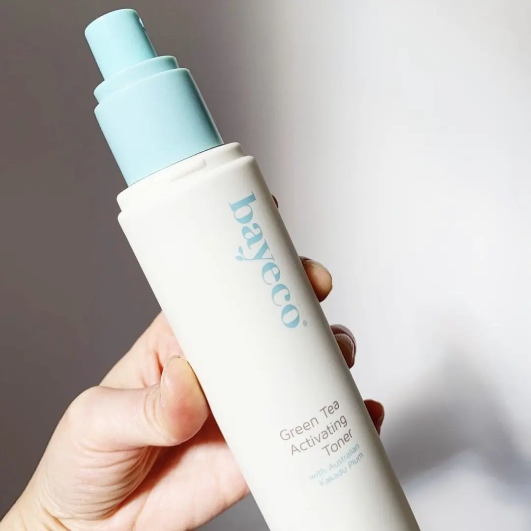 
Natural Bayeco Green Tea Activating Toner Hydration Soften Skin pH Balance From Australia 