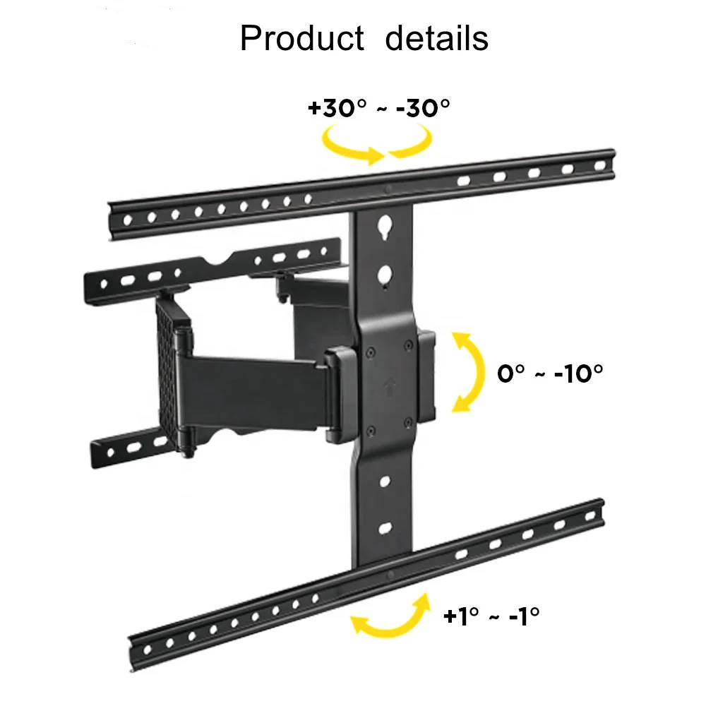 wholesale 37-90 inches Full-motion Swivel TV Wall Mount Bracket for Big TVs