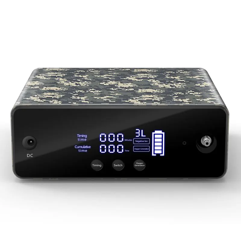 Портативный кислородный концентратор с двойной батареей для использования в автомобиле на плато Выход 90% Устранитель болезни высоты низкое энергопотребление