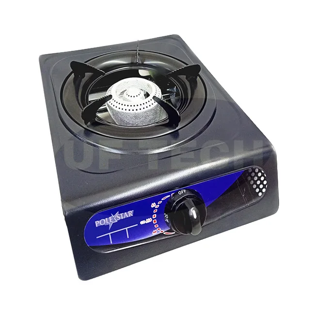 Высокоэффективная легко моющаяся антипригарная газовая плита Polestar из нержавеющей стали, безопасная и прочная в использовании