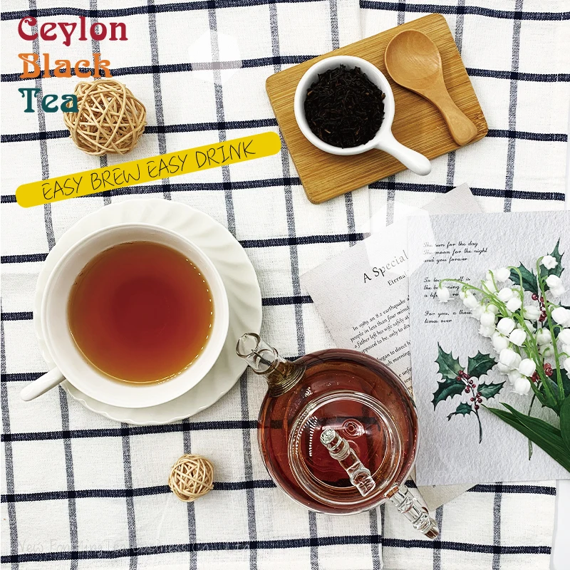 RTS низкий минимальный заказ Цейлонский черный чай FBOP используется в чайном магазине