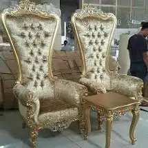 Best Selling High Quality Custom Order High Back Syahrini Sofa Chair Living Room Furniture