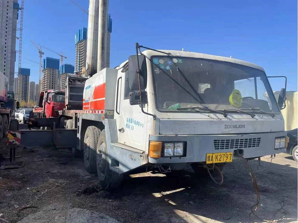 Used Zoomlion Truck Crane 100Ton 2009 Second Hand Truck Crane