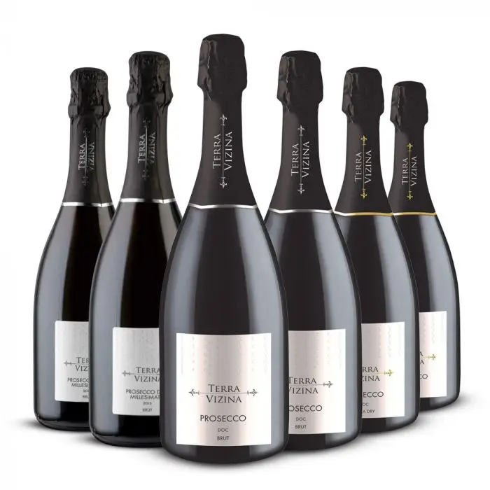 100% made in Italy Sparkling white wine High Quality Millesimato Brut