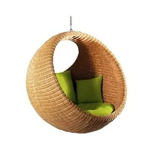 
Rattan Bird Nest Swing Natural Egg Swing, Hanging Swing Chair, Egg Swing 