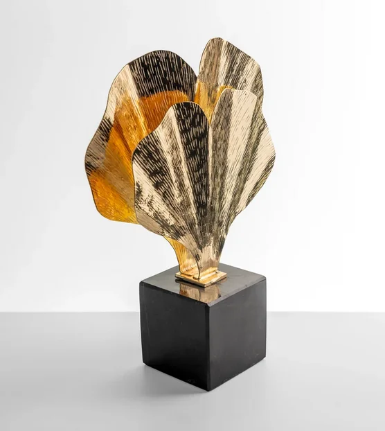 Черная мраморная основа, статуэтки, предмет в руке, вентилятор, дизайнерское украшение для стола, подарки, декоративные предметы по лучшей цене из Индии