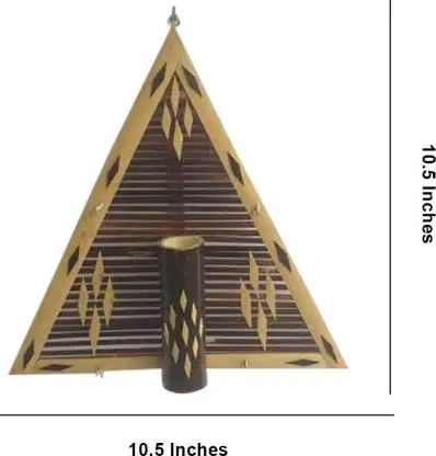  Stylish modern wall mount decoration flower vase made from bamboo for office restaurant living room wholesale bulk