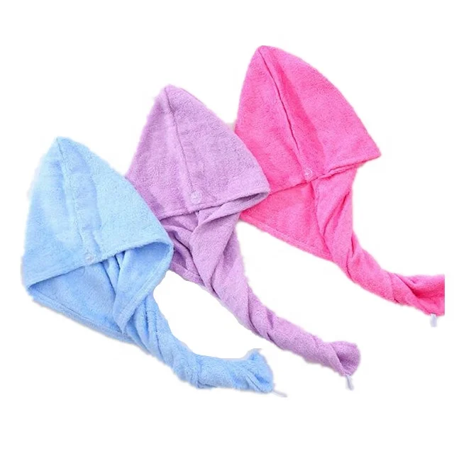 Полотенце-тюрбан из микрофибры с вафельным плетением