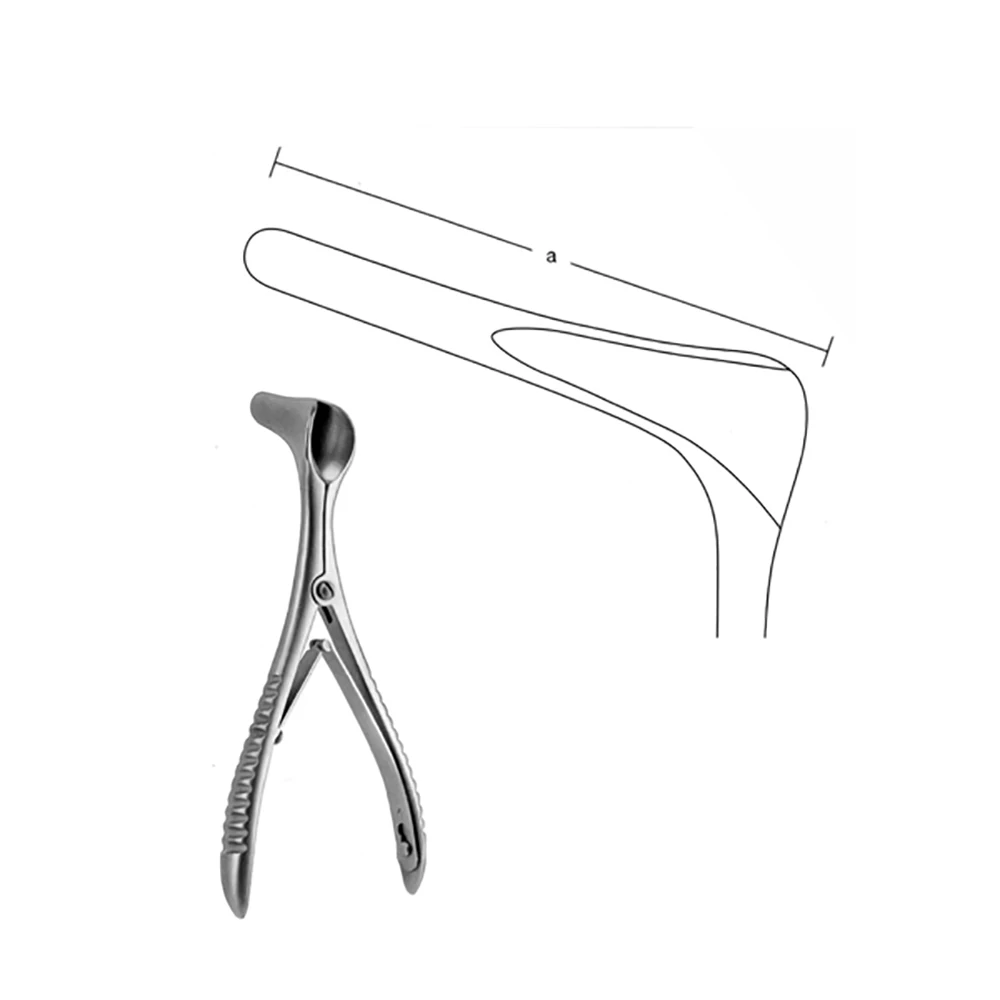 KILLIAN-ASEPT носовые Гинекологическое зеркало #4 (модифицируется) 90 мм