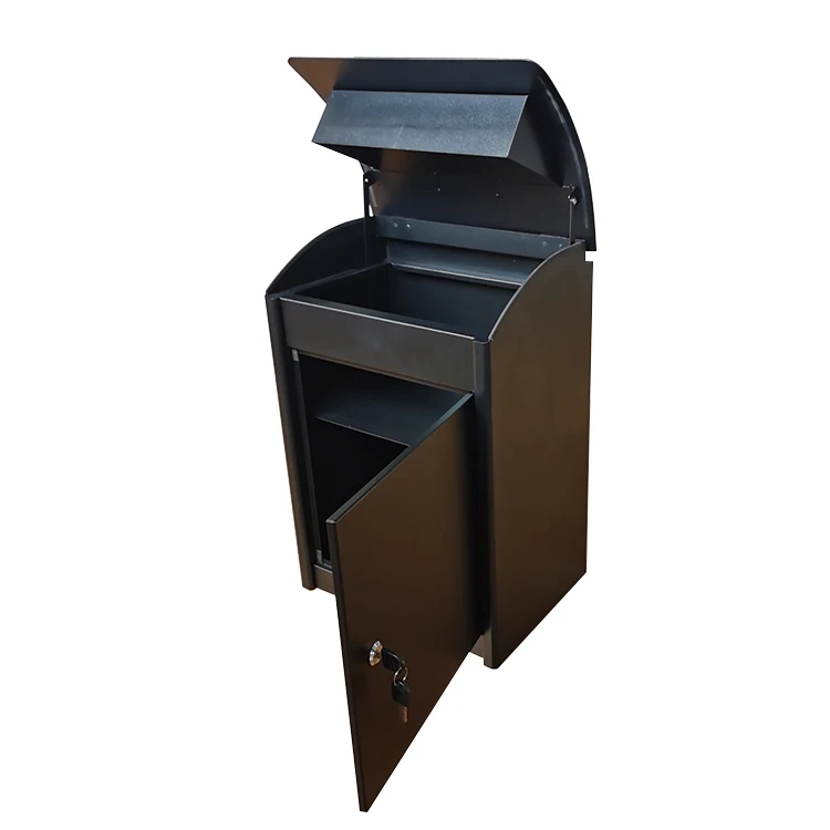 Trang Chủ Gói Ngoài Trời Thép Không Gỉ Kim Loại Bưu Kiện Giao Hàng Hộp Thư