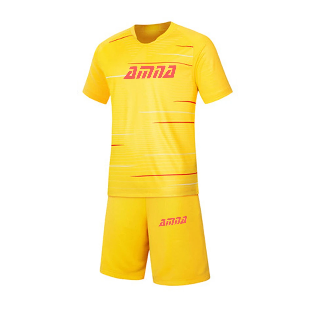 Top Quality Football Full Set Customized Color Soccer Uniform For Adult Team