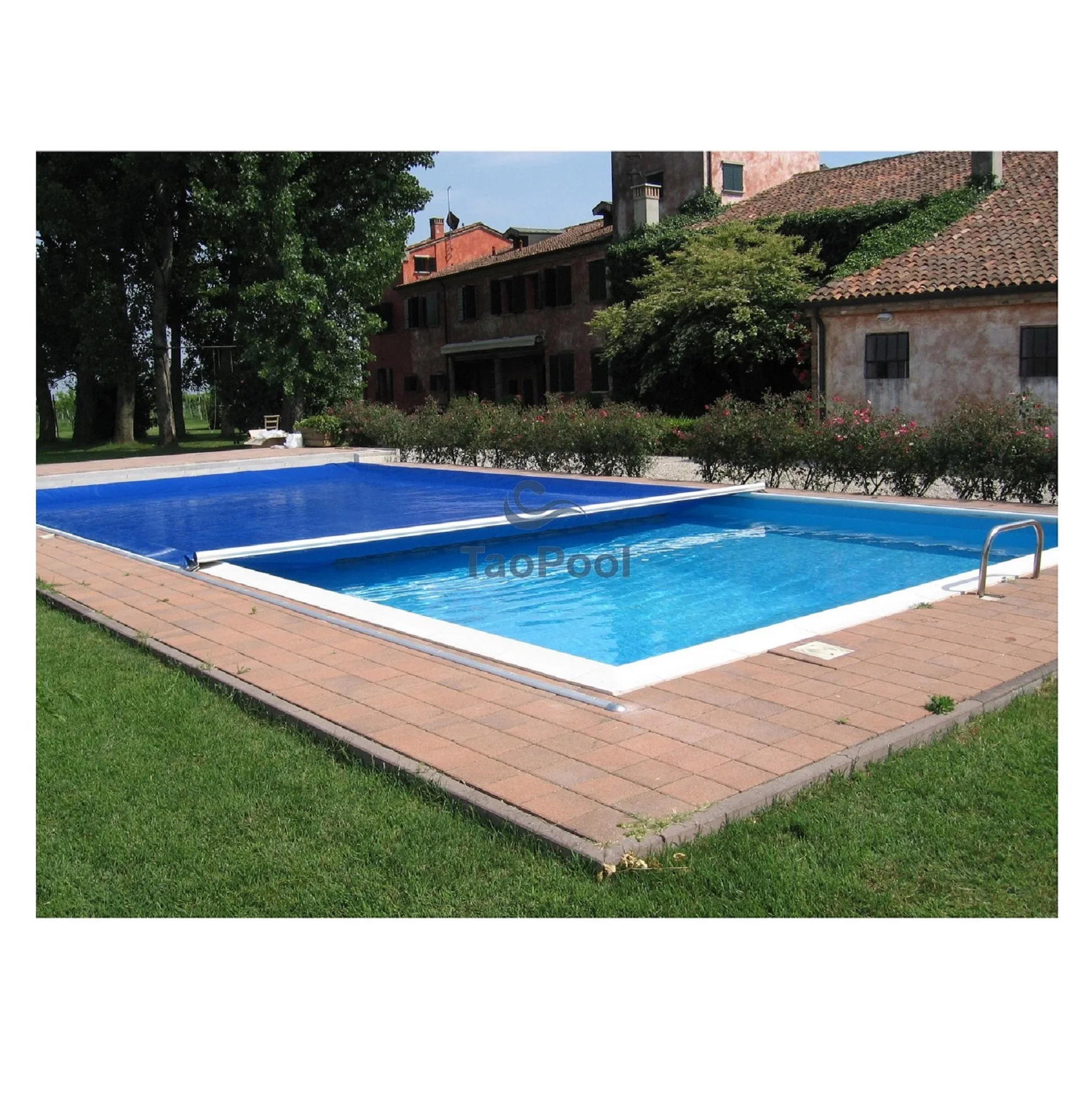 Top Quality Pool Cover In-Ground Swimming Pool Safety Cover Tarp Automatic