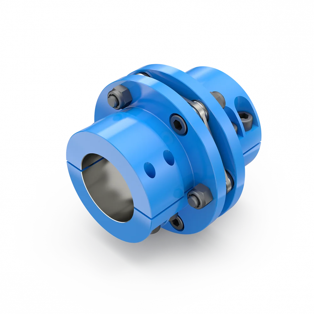 
Torsionally rigid all steel coupling 