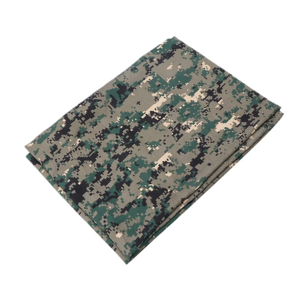 High Quality 65%Polyester 35%Cotton Rip-Stop Drill Print cheap camouflage fabric for bags