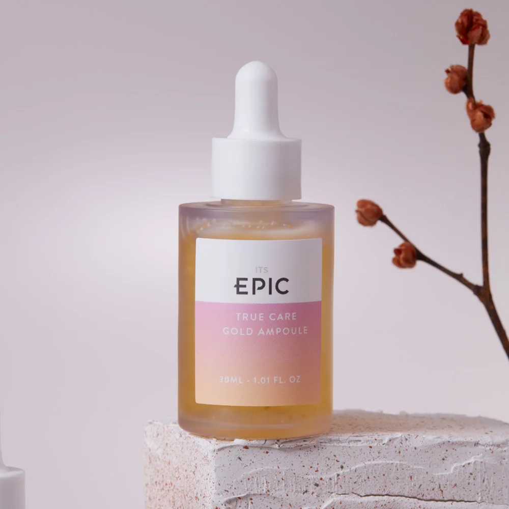 ITSEPIC True Care Gold Ampoules (30ml 1.01fl oz) Anti-Trouble, Anti-Wrinkle, Skin Elasticity, Skin Tone Up